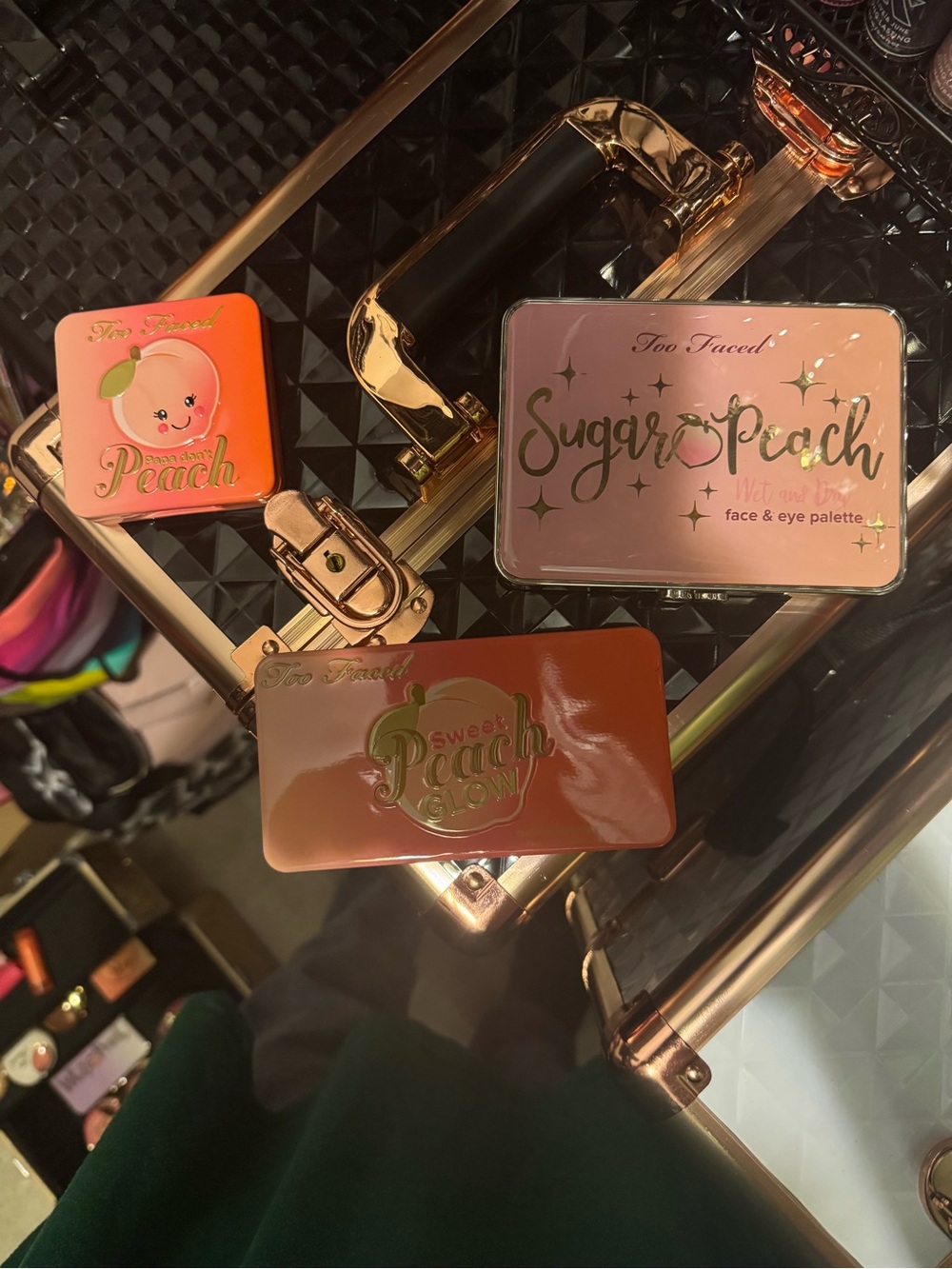 Too Faced Peach Makeup Palette Bundle
